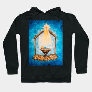 Rustic Nativity Scene Hoodie